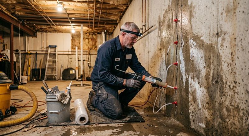 Basement Leak Repair in Columbus, OH