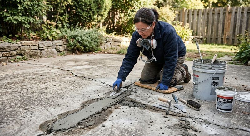 Chipped Concrete Repair in Corpus Christi, TX