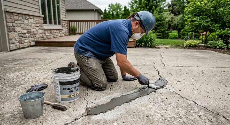 Cracked Concrete Repair in Miami Dade County, FL